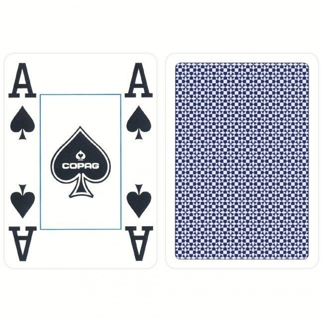 Карты "Copag 4 Corner Regular Blue"