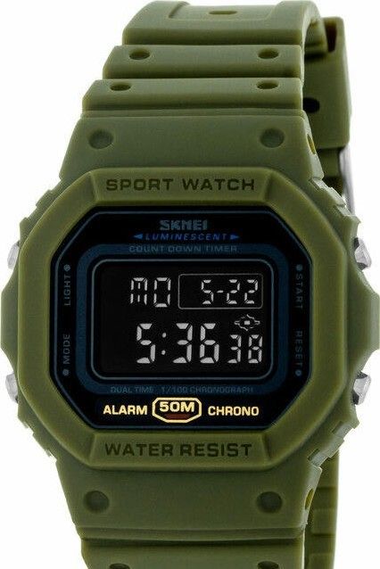 Skmei 1628AGBK army green/black
