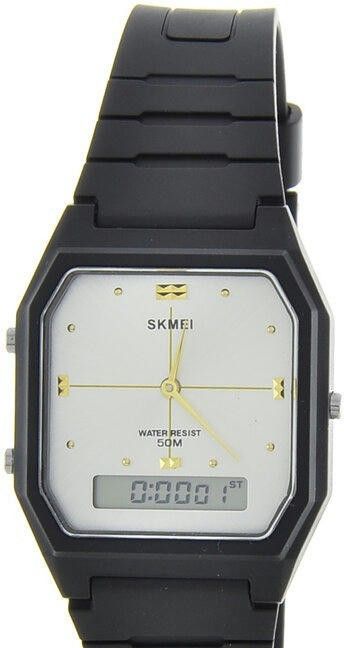 Skmei 1604BKSI black/silver