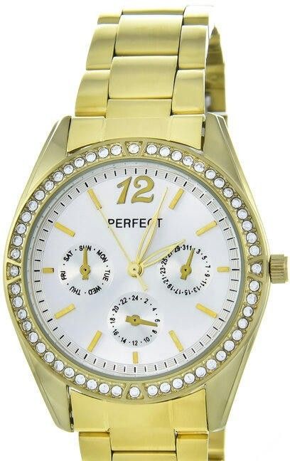 Наручные часы perfect s358-4 корп-жел циф-сереб бр-жел