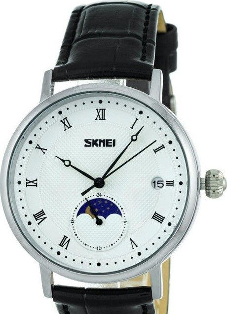 Наручные часы skmei 9308sibk silver/black