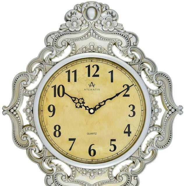 Настенные часы atlantis tld-35194 silver