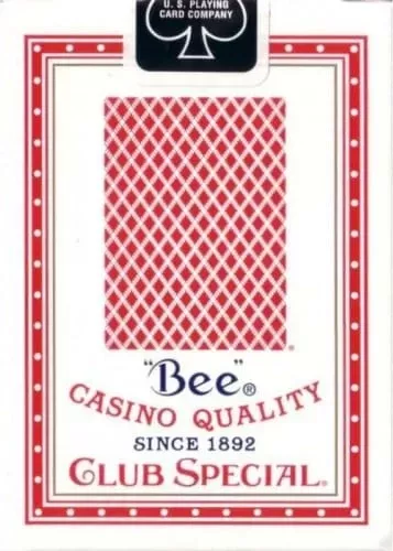 Карты "Bee Standard Index Red"