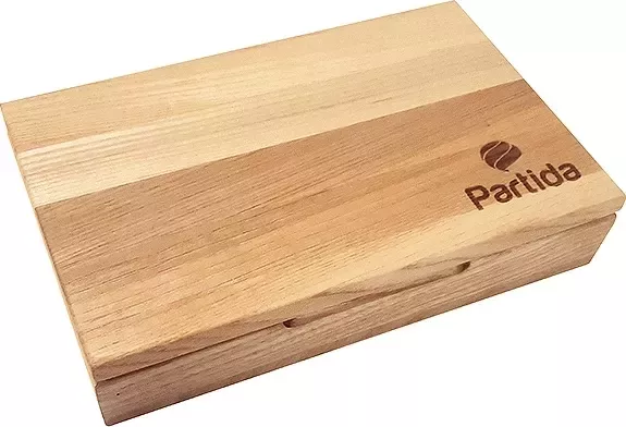 Домино в шкатулке из ясеня Partida