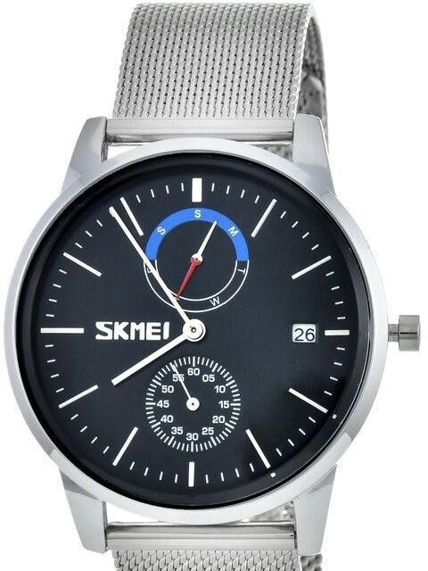 Наручные часы skmei 9182sibk silver/black