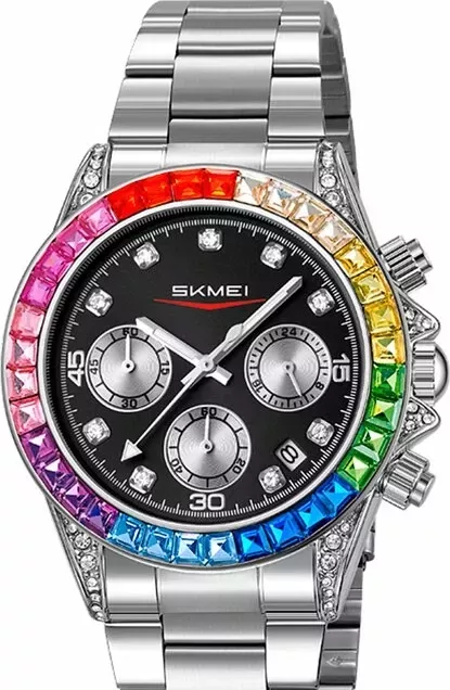 Наручные часы skmei 2352sibk silver/black