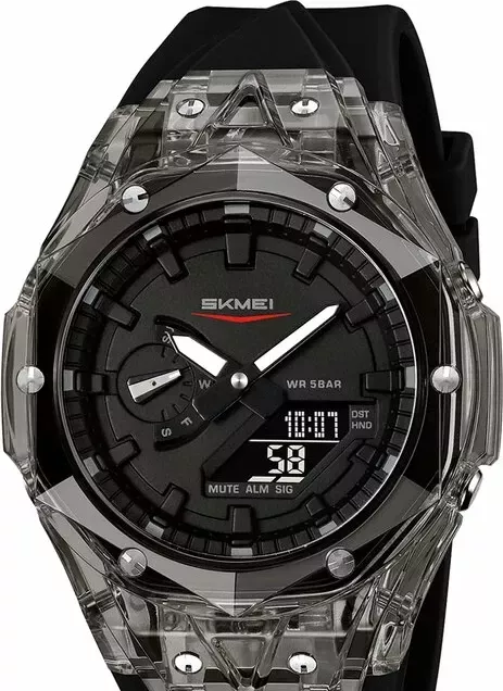 Наручные часы skmei 2411bkbk black/black