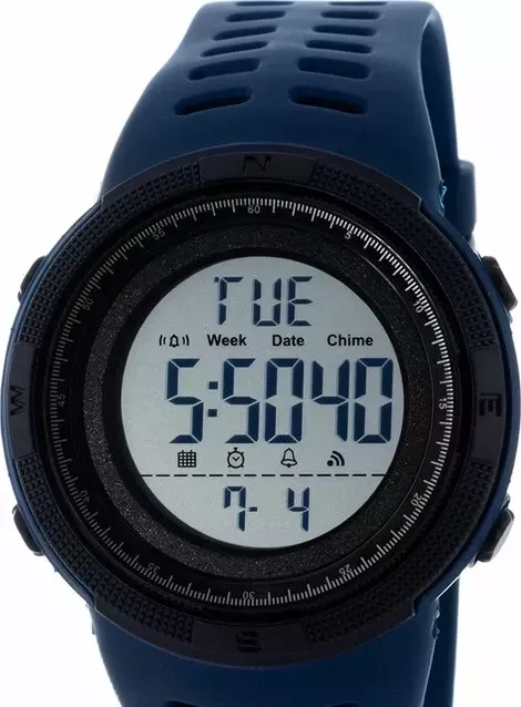 Наручные часы skmei 2070dkbuwt dark blue-white