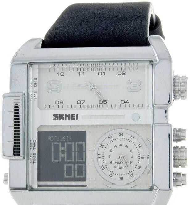 Наручные часы skmei 1391sibk silver black