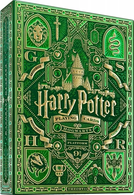 Карты "Theory11 Harry Potter Deck - Green (Slytherin)"