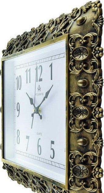 Настенные часы atlantis tld-35216a brown