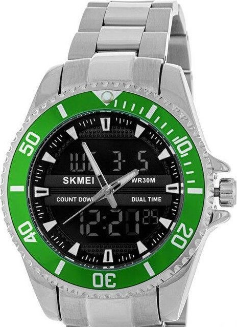 Skmei 1850sign silver/green