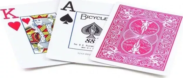 Карты "Bicycle Fuchsia Standard Index"