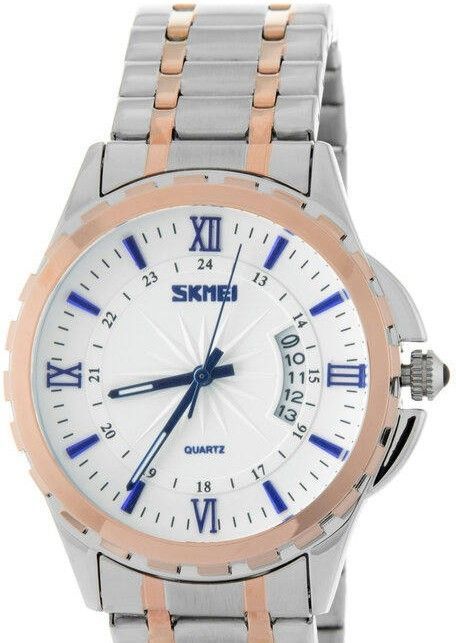 Наручные часы skmei 9069trgbu rose gold/blue