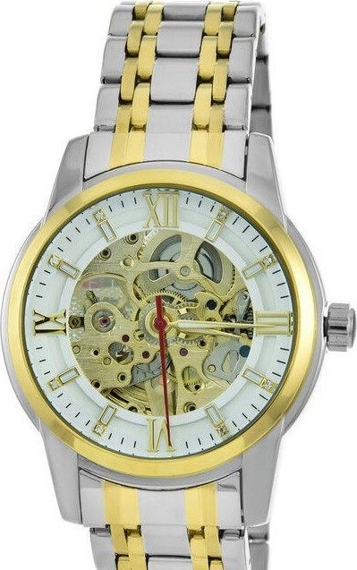 Наручные часы skmei 9222tgdwt silver/gold-white