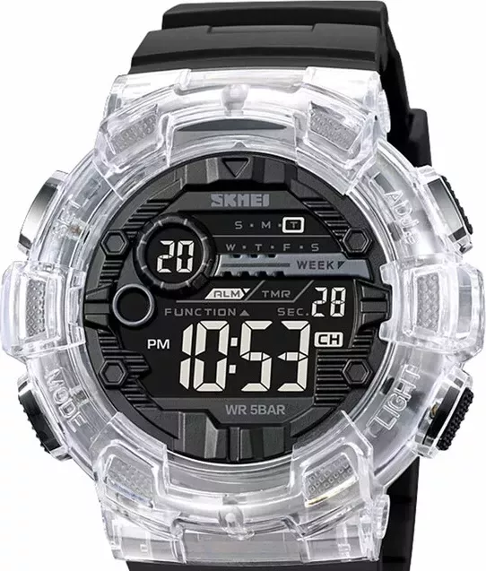 Наручные часы skmei 2110bkwt black/white