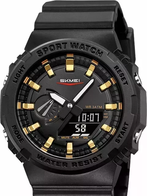 Наручные часы skmei 2351bkgd black/gold