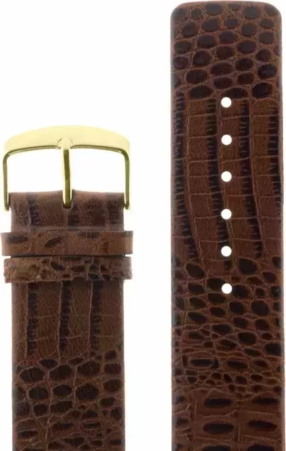 Ремешки velengton 24 кор croco зол заст