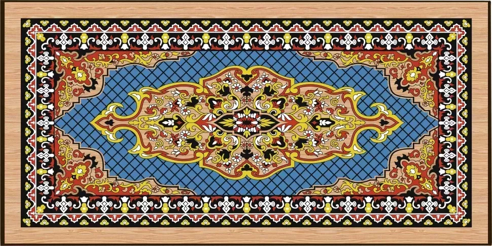 Нарды + Шашки Сирия Голубые большие (Россия, дерево, 60 см), Partida