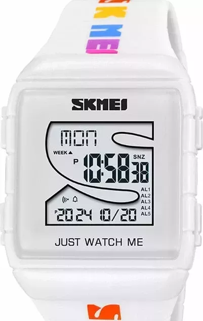 Наручные часы skmei 2055wtwt white/white