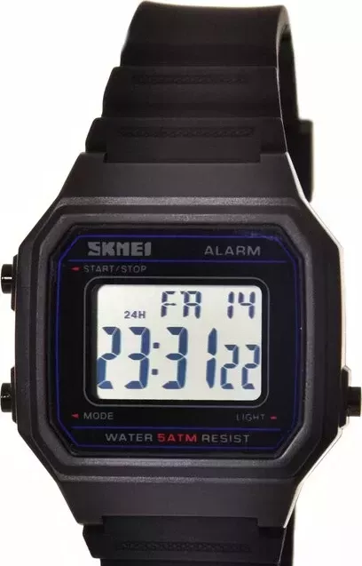 Наручные часы skmei 1698bkwt black/white