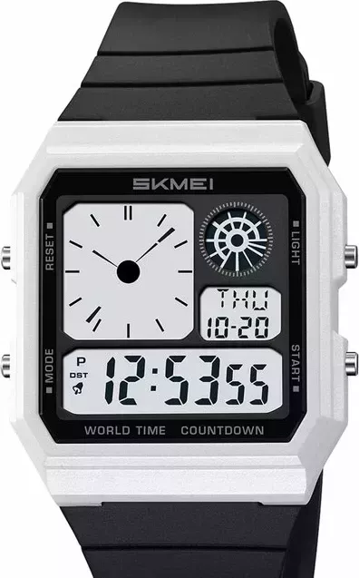 Наручные часы skmei 2347wtbk white/black