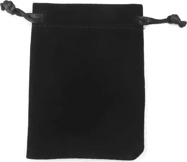 Мешочек для карт ТАРО / Tarot Bag Velvet Black 15X20 см