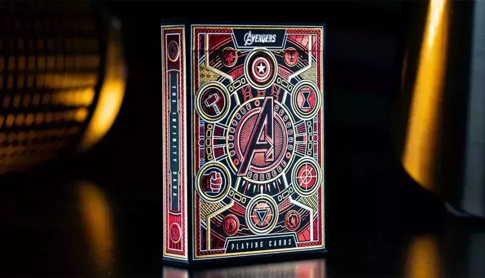Карты "Theory11 Avengers Red Edition"