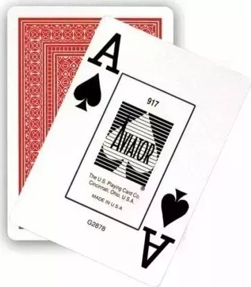 Карты "Aviator Standard Index red"