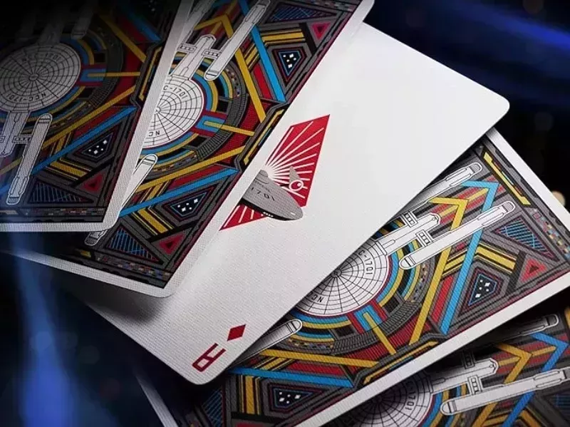Карты "Theory11 Star Trek Dark Edition Playing Cards"